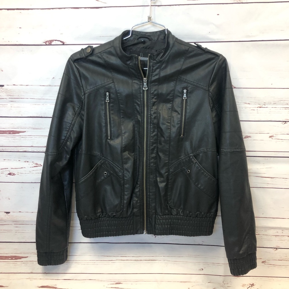 Bernardo Faux Leather Jacket